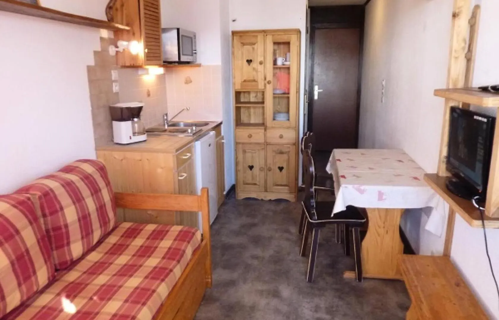 Residence Vanoise - Val Thorens Studio 2 Personnes Fonctionnel, Central Expose Sud Mae-7816
